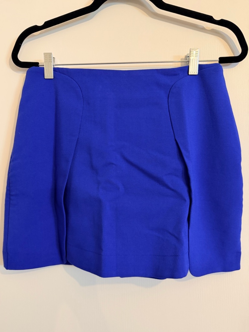 NWT Banana Republic Cobalt Blue Mini Skirt 8P